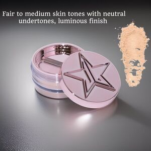 NIB NATURAL Jeffree Star Setting Powder in Topaz Full Size